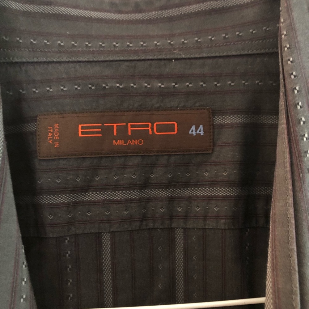 Etro button down. Made in Italy